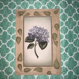 Home Interiors Hydrangea Duet Plaques Set Of Two